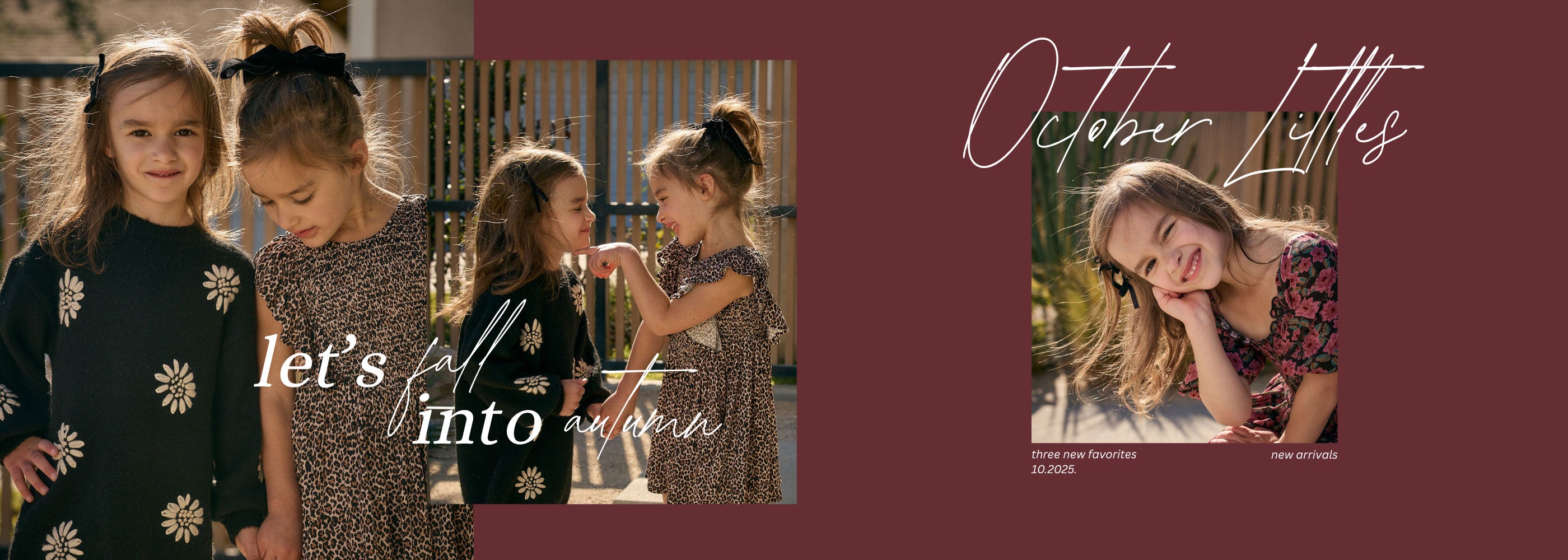 October collection for kids - Saltwater Luxe children's clothing