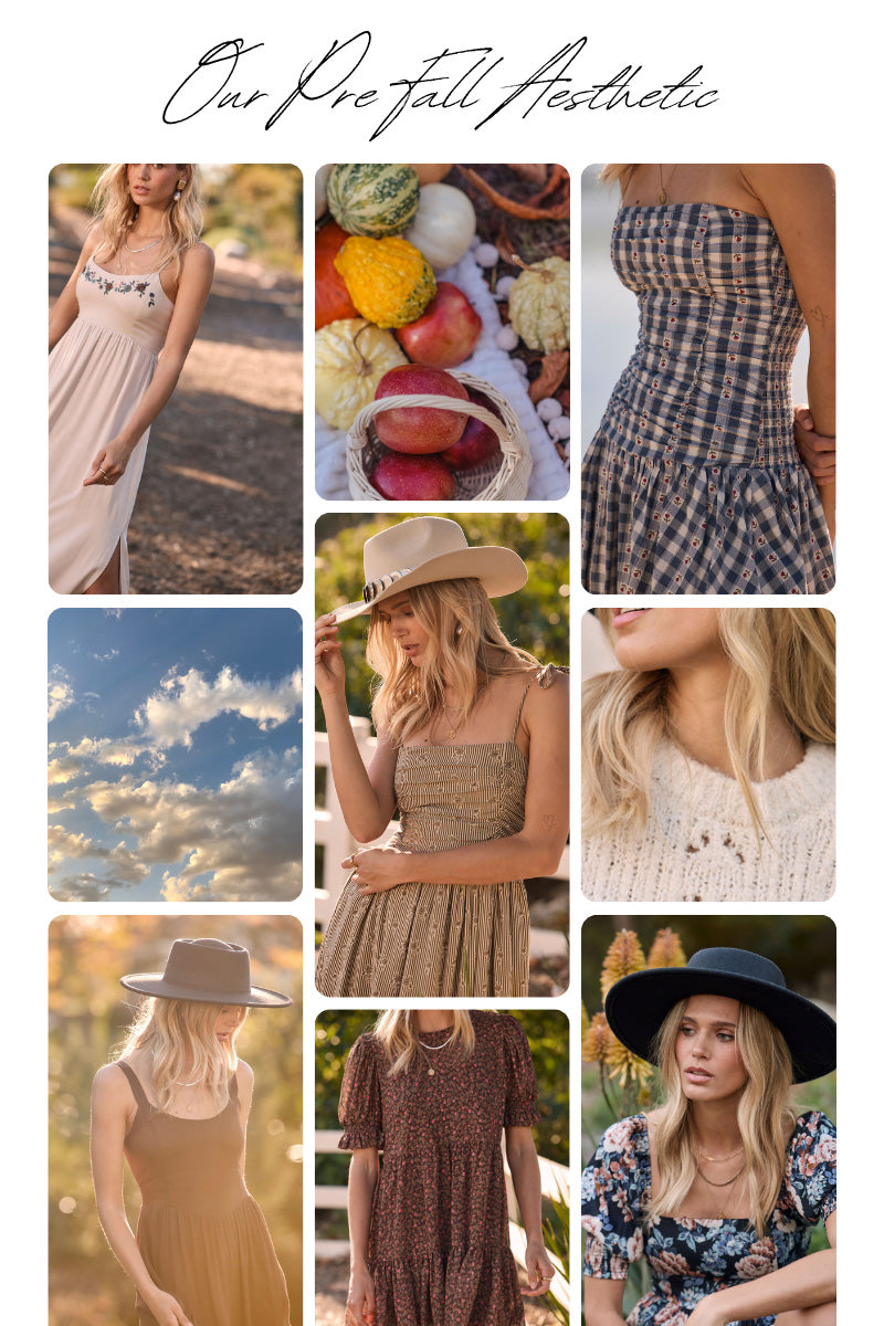Latest Luxe Looks featuring Saltwater Luxe pre-fall dresses, cozy knits, floral prints and effortless transitional styles