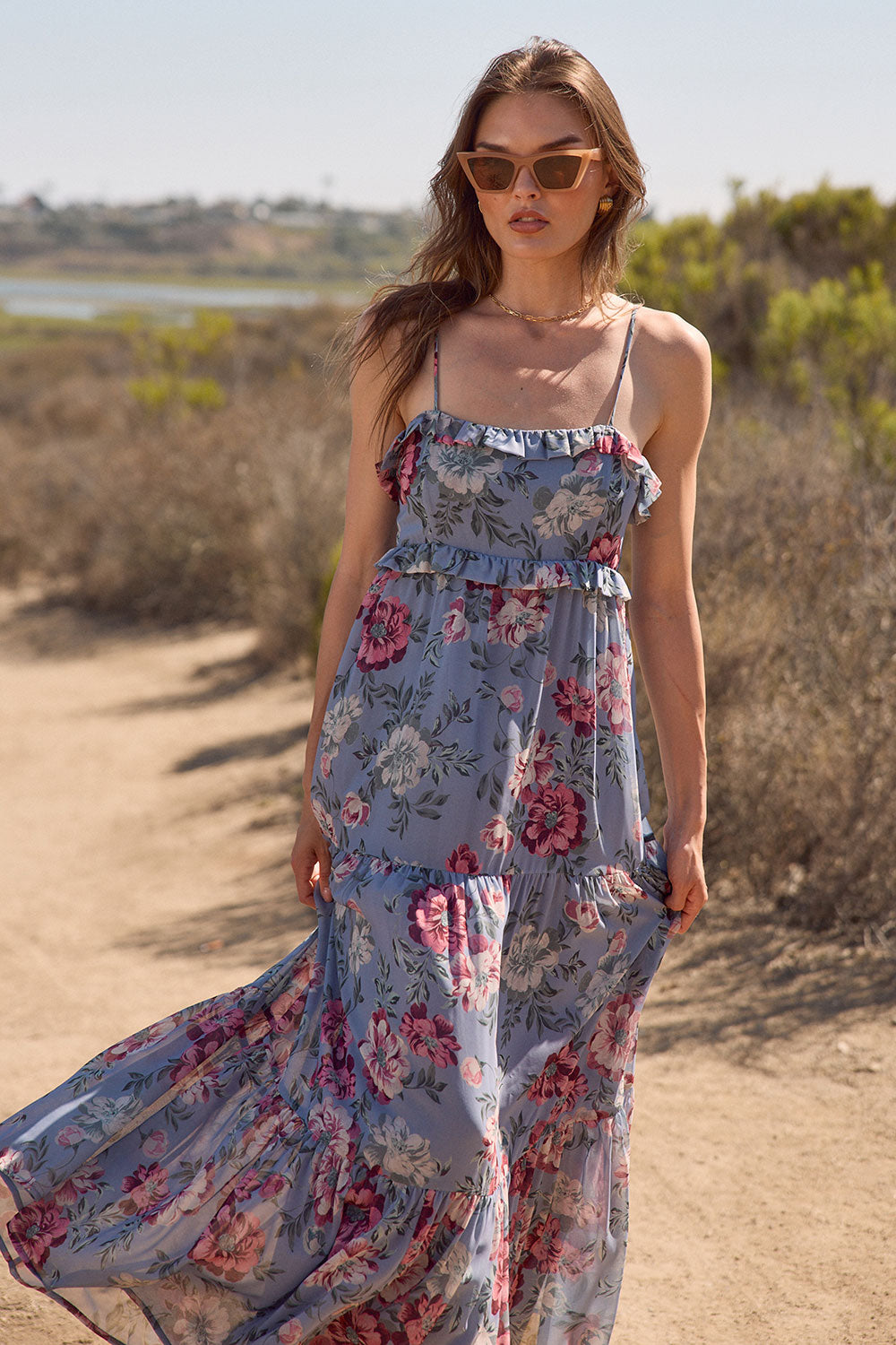 le salty oracle maxi dress Le Salty Label Oracle Maxi Dress in Turquoise