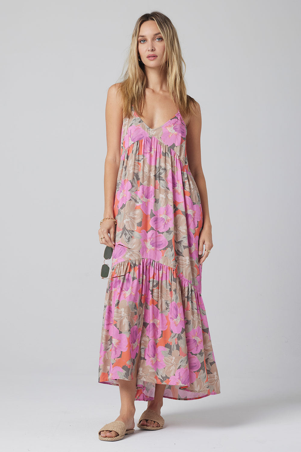 summertime maxi dresses Summertime Heat Puff Sleeve Maxi Dress Yellow