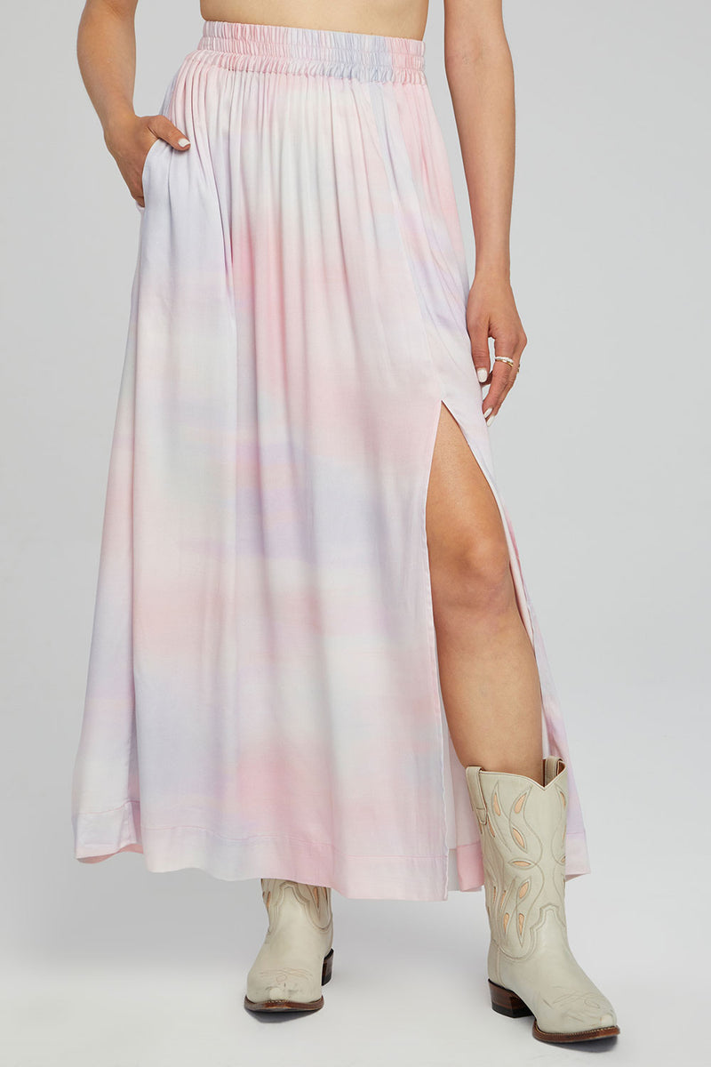 Delvie Maxi Skirt | Luxe Saltwater