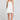 Front view of a woman wearing the Saltwater Luxe Adelina Mini Dress in White on a neutral background