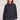 Front view of a woman wearing the Saltwater Luxe  Long Sleeve Black Pullover on a neutral background