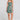 Front view of a woman wearing the Saltwater Luxe Marria Mini Dress on a neutral background
