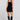 Front view of a woman wearing the Saltwater Luxe Oaklyn Midi Dress on a neutral background