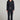 Full body front view of a woman wearing the Saltwater Luxe Pull On Black Jogger Pant on a neutral background