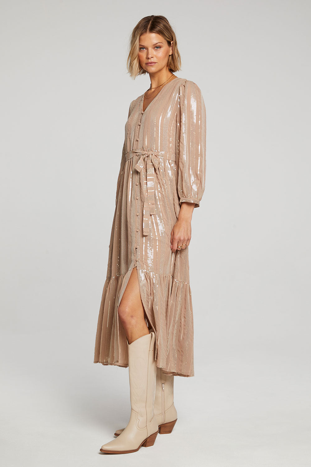 Harlyee Midi Dress - Saltwater Luxe