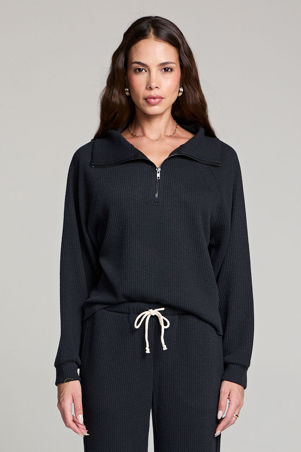 Half Zip Raglan Pullover | Saltwater Luxe
