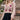 Front view of a woman wearing the Saltwater Luxe Andie Mini Skirt with Sladie Sweater
