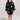 Blossom Black Sweater Dress - Saltwater Luxe