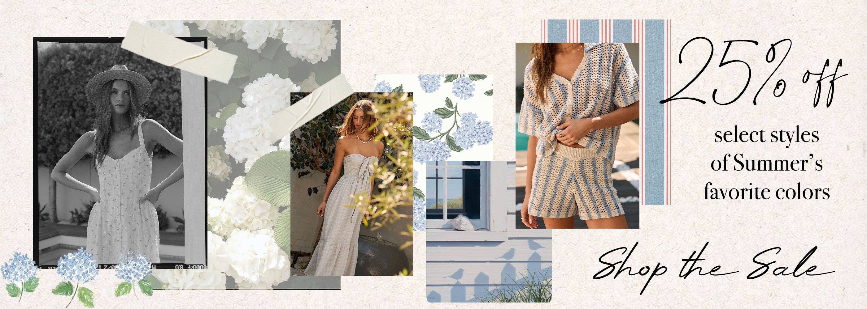 America’s Birthday Sale. Enjoy 25% off select Saltwater Luxe styles inspired by coastal blues, crisp whites, and sun-soaked summer days