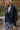 Front view of a woman wearing the Saltwater Luxe Sylvie Jacket and Malida Mini