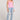 Full body front view of a woman wearing the Saltwater Luxe Slim Petunia Tank on a neutral background