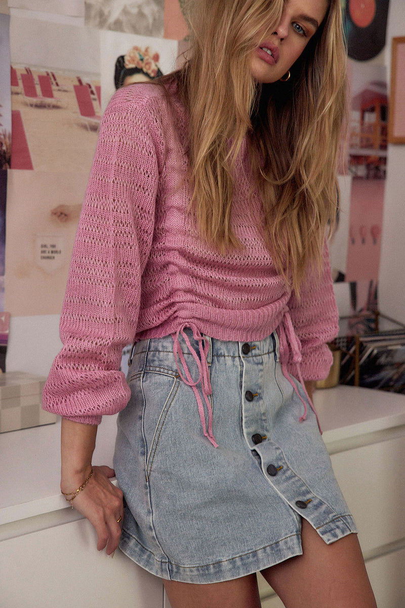 Addy Mini Skirt - Saltwater Luxe